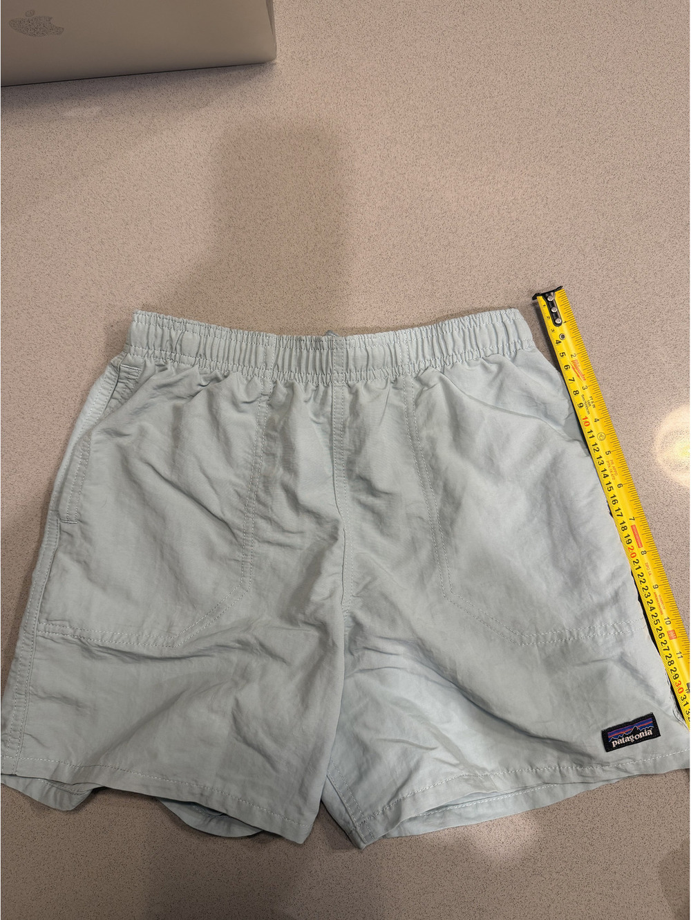 Patagonia Boys XL Baggie Shorts Light Blue
